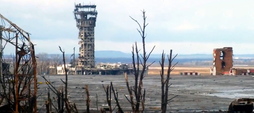 Ruins of Donetsk International airport 16